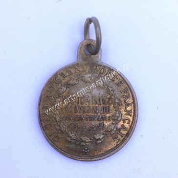 Victor Hugo 1802-1902 Medal 2