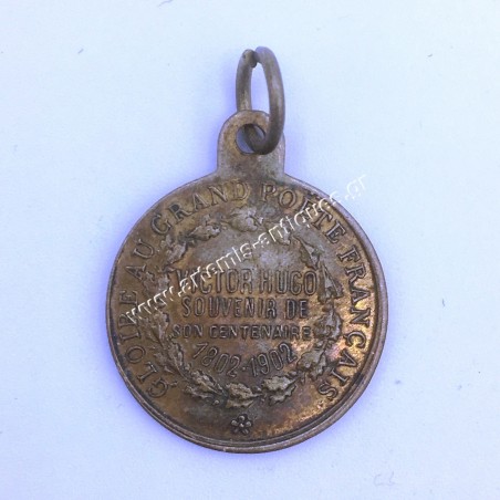 Victor Hugo 1802-1902 Medal