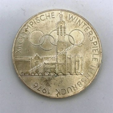100 Schilling 1975 Olympics Innsbruck Austria