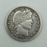 25 Cents 1909 Barber Quarter