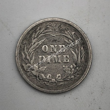 10 Cents 1899 Barber Dime
