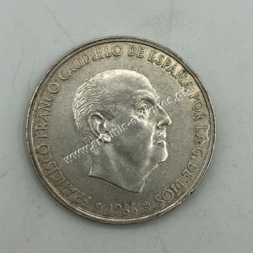 100 Pesetas 1966 / 68 Francisco Franco Spain