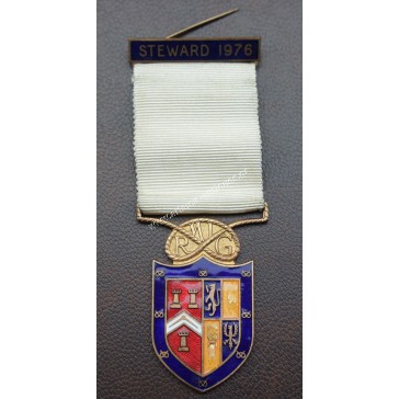 Μασονικό Μετάλλιο STEWARD 1976