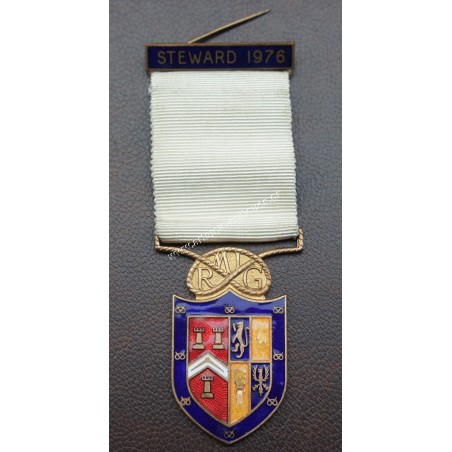 Μασονικό Μετάλλιο STEWARD 1976