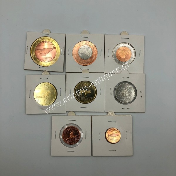North Pole Coins 2012 English Set Tokens Great Britain