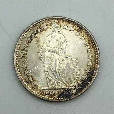 2 Francs 1965 UNC-BU Ελβετία