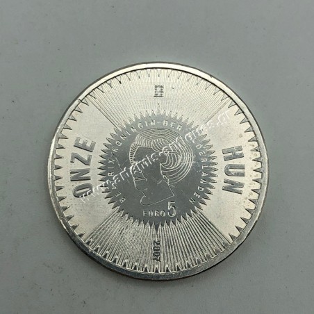 5 Euro 2007 Beatrix ( Michel de Ruyter ) Proof Netherlands