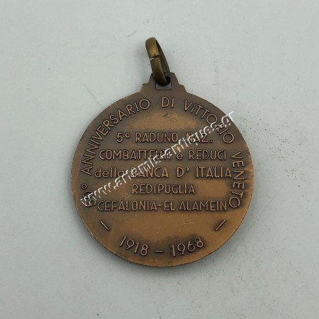 50 Anniversario di Vittorio Veneto 1918- 1968 Medal