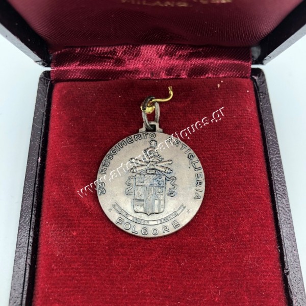 33° Reggimento Artiglieria Folgore Medal in its Box