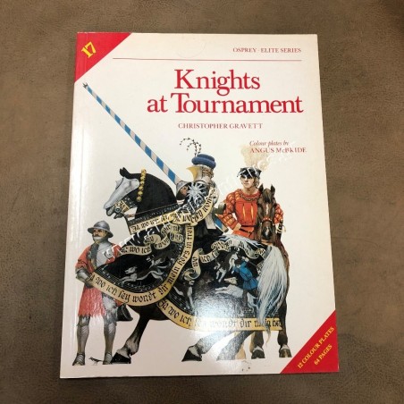 Knights at Tournament No 17 by Christopher Gravett 1988
