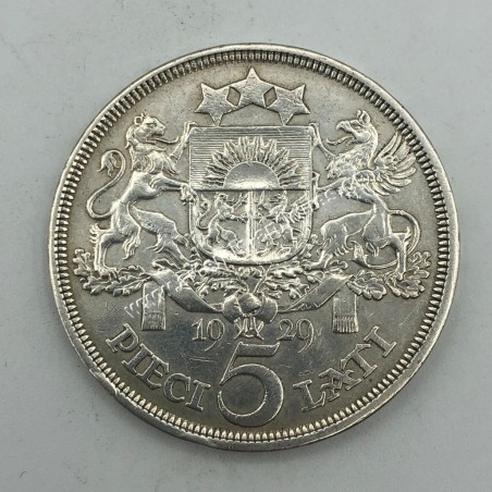 5 Lati 1929 Λετονία