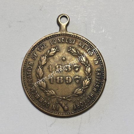 Queen Victoria , Longest Reign 1837-1897 Medal United Kingdom