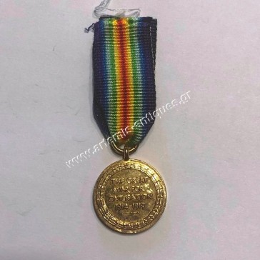 Interallied Victory Miniature Medal United Kingdom 2