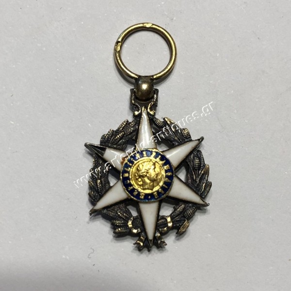 Order of Agricultural Merit Knight Miniature Medal France