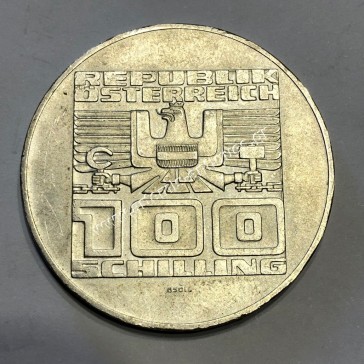 100 Schilling 1975 50 Χρόνια Αυστριακό Schilling Αυστρία