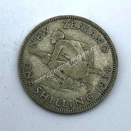 1 Shilling 1934 George V Νέα Ζηλανδία