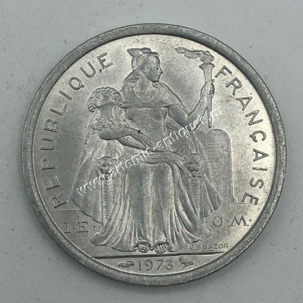 2 Francs 1973 BU Γαλλική Πολυνησία