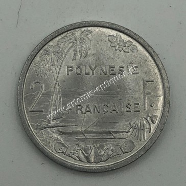 2 Francs 1973 BU Γαλλική Πολυνησία 2