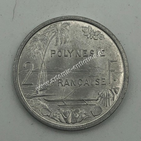 2 Francs 1973 BU Γαλλική Πολυνησία