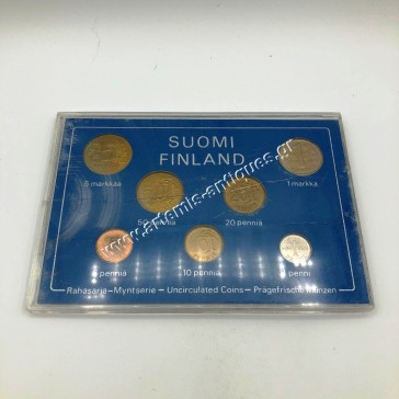 Uncirculated Coins Set 1977 Finland