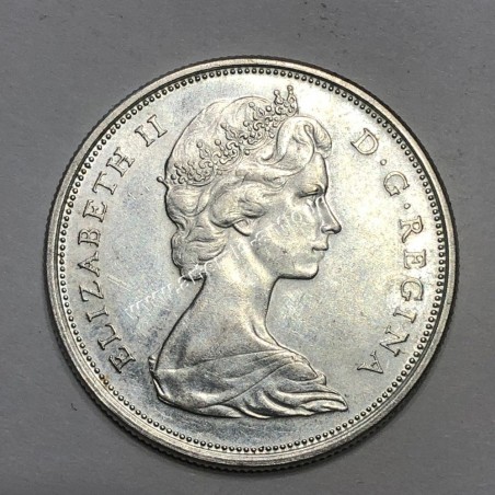 50 Cents 1965 Elizabeth II Canada