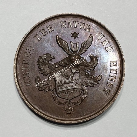 Carl Friedrich Zelter 1831 Μπρούτζινο Μετάλλιο XF-AU