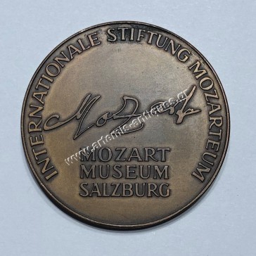 W. A. Mozart 1756-1791 Mozart Museum Salzburg Bronze Medal 2