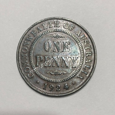 1 Penny 1924 George V Αυστραλία