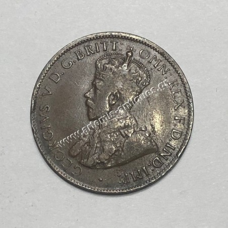 1/2 Penny 1921 George V Australia