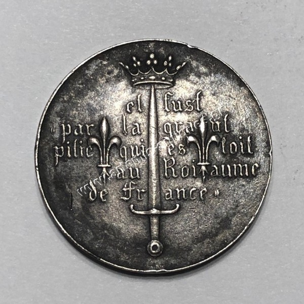 Joan of Arc Silver Medal Early 1900