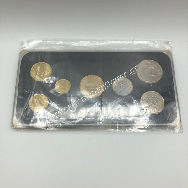 Πλήρης Σειρά Νομισμάτων 1986 UNC-BU