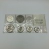 Complete Coin Set in Memory of King Paul 1965
