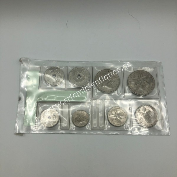 Complete Coin Set 1971 UNC Constantine II