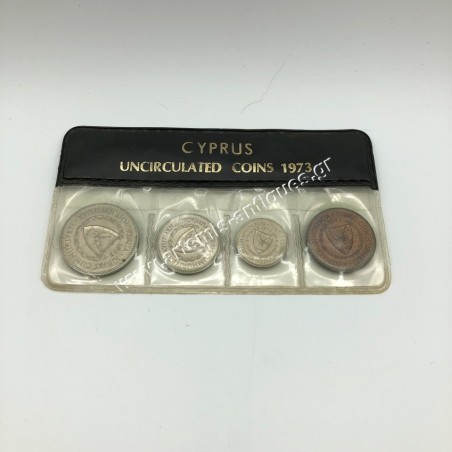 Uncirculated Coins 1973 Cyprus
