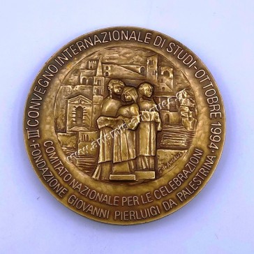 Giovanni Pierluigi da Palestrina 1525-1594 Bronze Medal 2