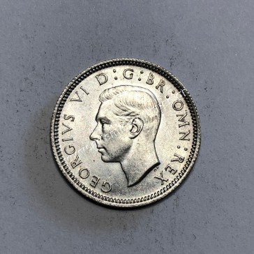6 Pence 1946 George VI UNC - BU Ηνωμένο Βασίλειο