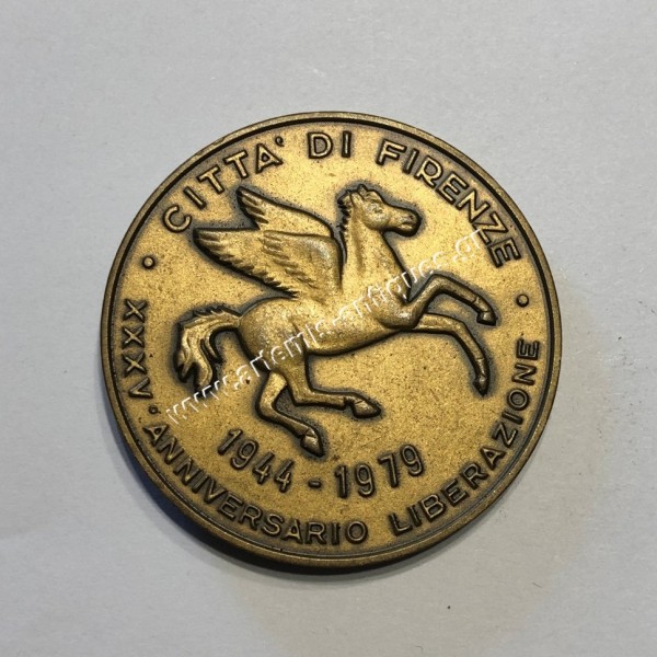 City of Florence 1944-1979 XXXV Liberation Anniversary Medal