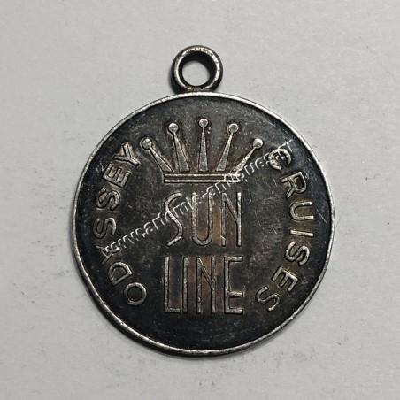 Stella Solaris Odyssey Cruises Sun Line 25/3/1963 Silver Medal