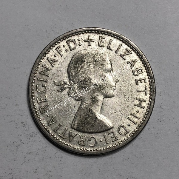 1 Florin 1960 Elizabeth II UNC Australia