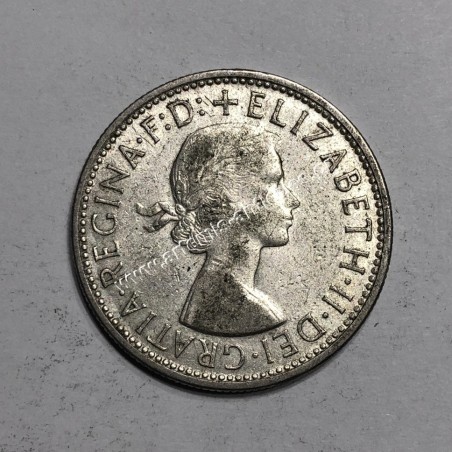 1 Florin 1960 Elizabeth II UNC Australia