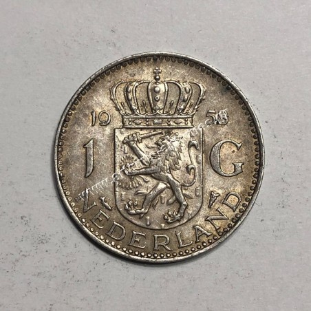 1 Gulden 1958 Juliana UNC Netherlands
