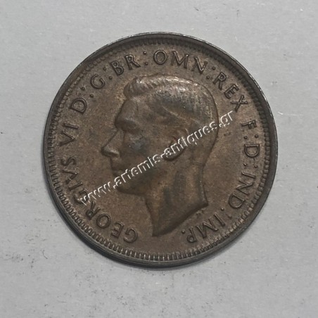 1/2 Penny 1948 George VI UNC Australia