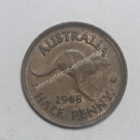 1/2 Penny 1948 George VI UNC Australia