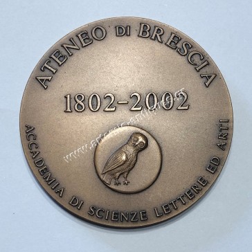 Ateneo di Brescia 1802-2002 Μπρούτζινο Μετάλλιο 2