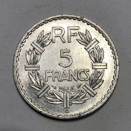 5 Francs 1946 B open 9 UNC Γαλλία