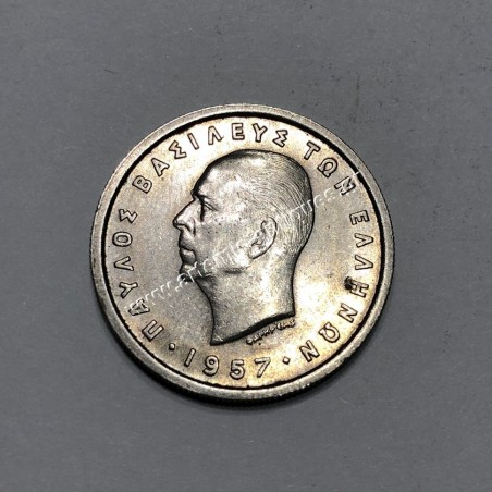 2 Drachmas 1957 XF+ Paul