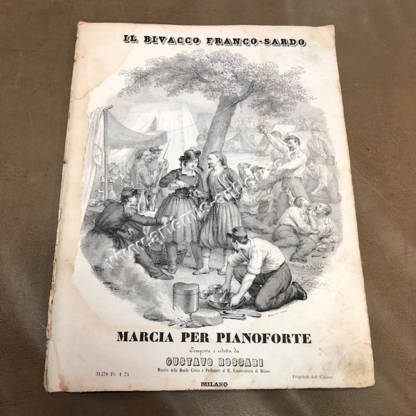 Il Bivacco Franco-Sardo , Gusatvo Rossari