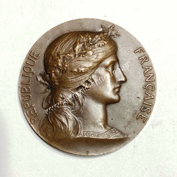 Ville de Bordeaux Marrianne Μπρούτζινο Μετάλλιο Γαλλία