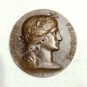 Ville de Bordeaux Marrianne Μπρούτζινο Μετάλλιο Γαλλία