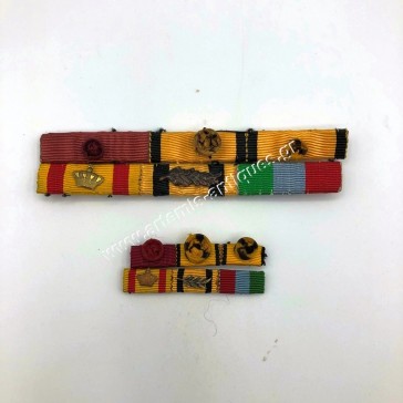 Greek Royal Navy Ribbon Bars and MINIATURE Bars